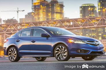 Insurance rates Acura ILX in Toledo