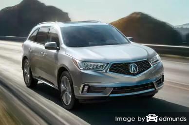 Insurance rates Acura MDX in Toledo