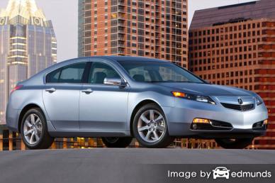 Insurance rates Acura TL in Toledo