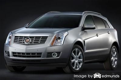 Insurance rates Cadillac SRX in Toledo