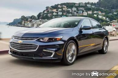 Insurance rates Chevy Malibu in Toledo