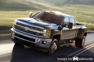 Insurance rates Chevy Silverado 3500HD in Toledo