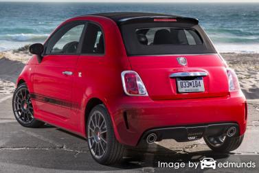 Insurance rates Fiat 500 in Toledo