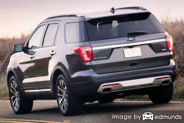 Insurance rates Ford Explorer in Toledo