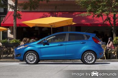 Insurance quote for Ford Fiesta in Toledo