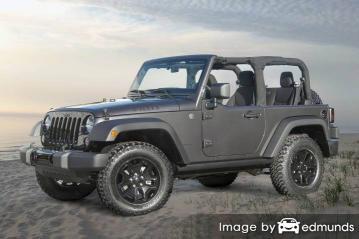 Insurance quote for Jeep Wrangler in Toledo