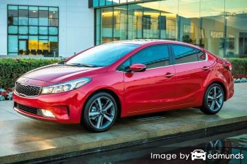 Insurance rates Kia Forte in Toledo