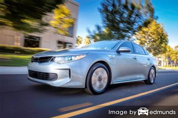 Insurance rates Kia Optima Plug-In Hybrid in Toledo