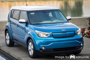 Insurance quote for Kia Soul EV in Toledo