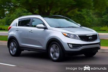 Insurance rates Kia Sportage in Toledo