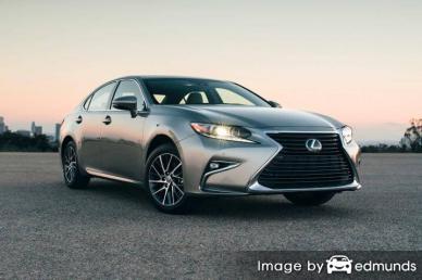 Insurance rates Lexus ES 350 in Toledo