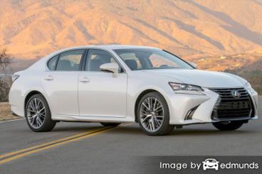 Insurance rates Lexus GS 350 in Toledo