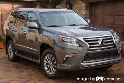 Insurance rates Lexus GX 460 in Toledo