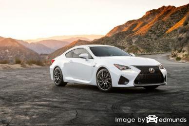 Insurance rates Lexus RC F in Toledo