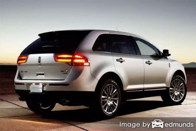 Insurance rates Lincoln MKX in Toledo