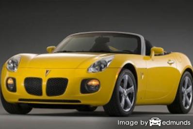 Insurance rates Pontiac Solstice in Toledo